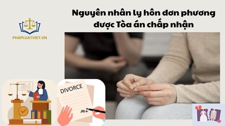 Các nguyên nhân ly hôn đơn phương được Tòa án chấp nhận